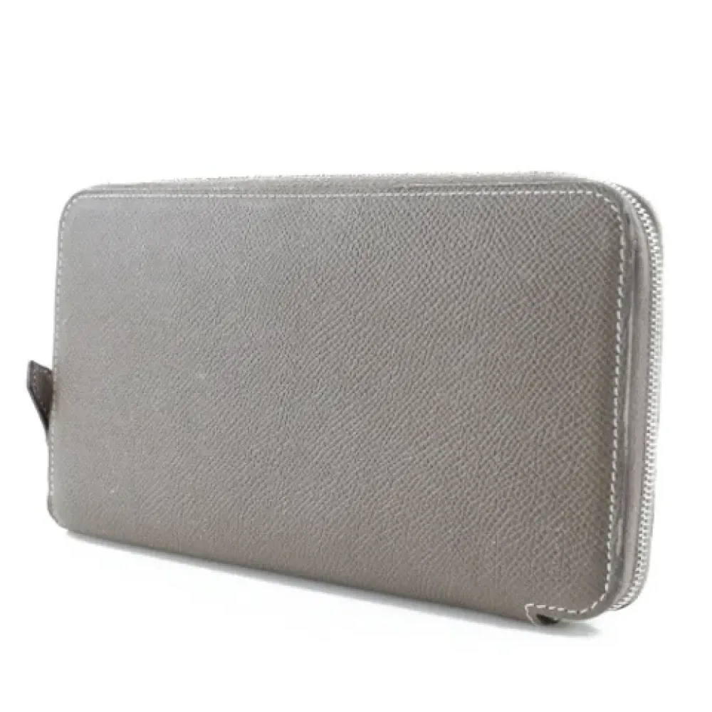 Pre-owned Leather wallets - Hermès Vintage - Modalova