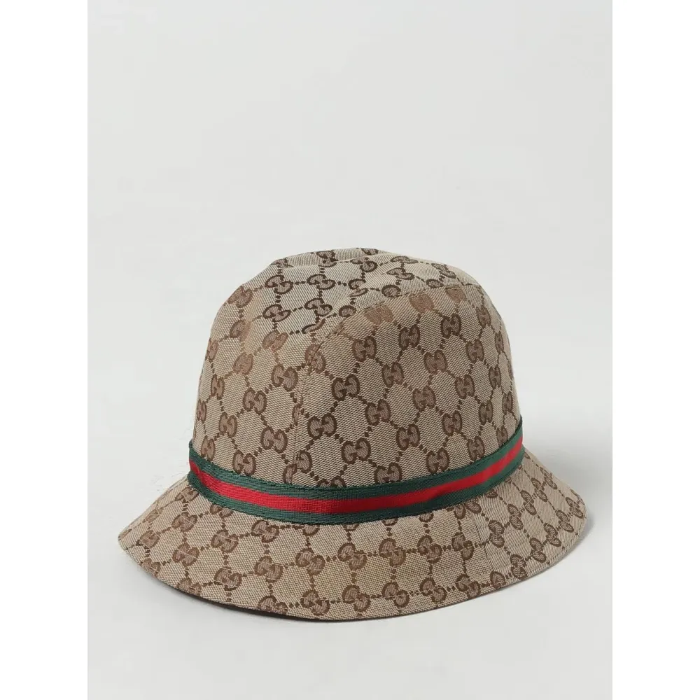 Patterned Bucket Hat Stylish Accessory - Gucci - Modalova
