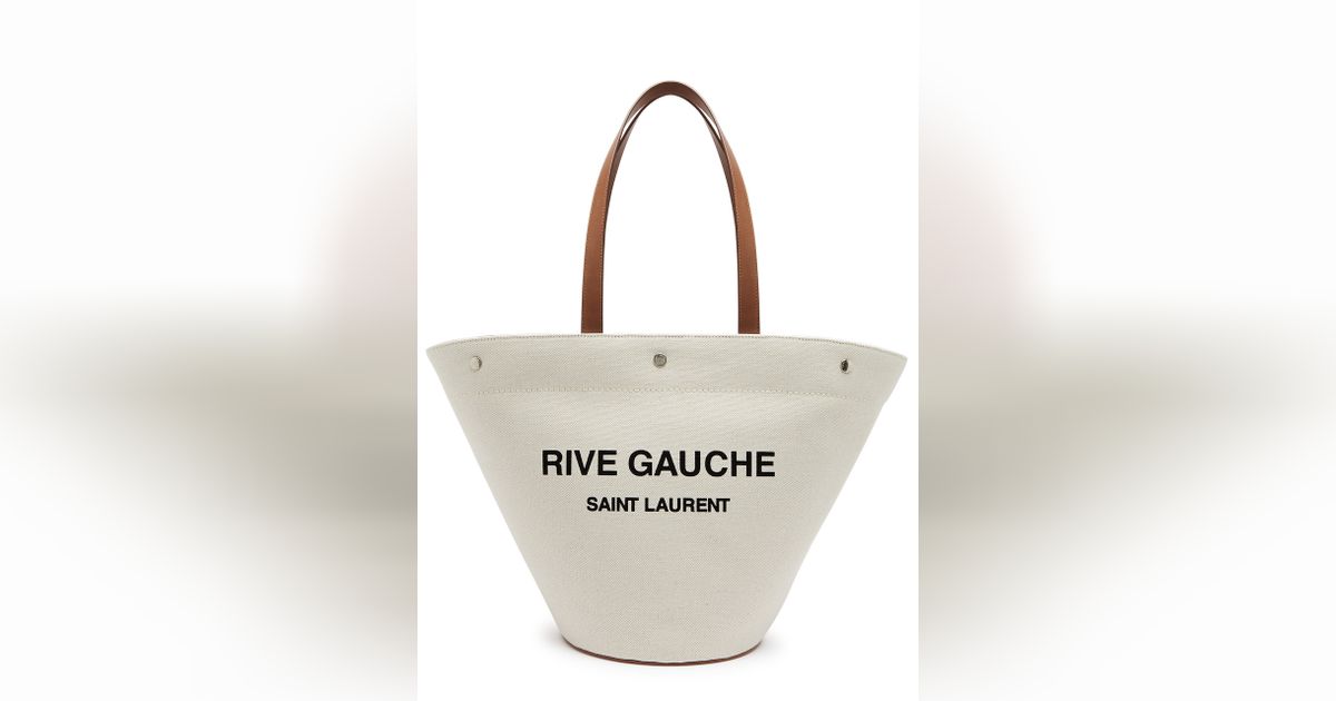 St laurent canvas best sale tote
