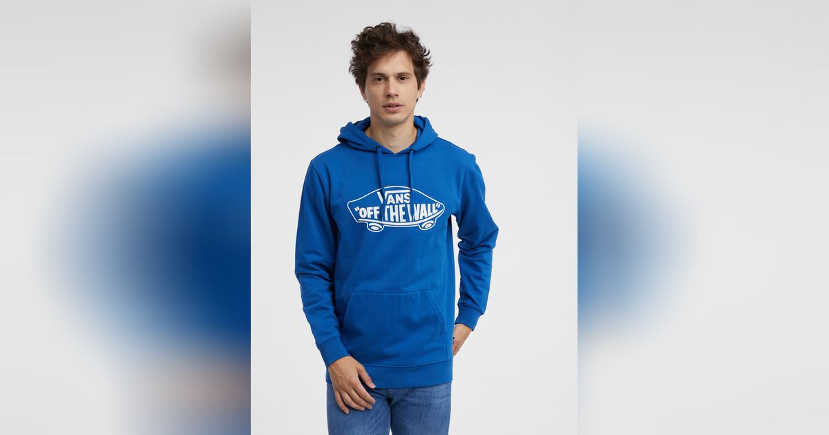 Blue vans sweatshirt on sale