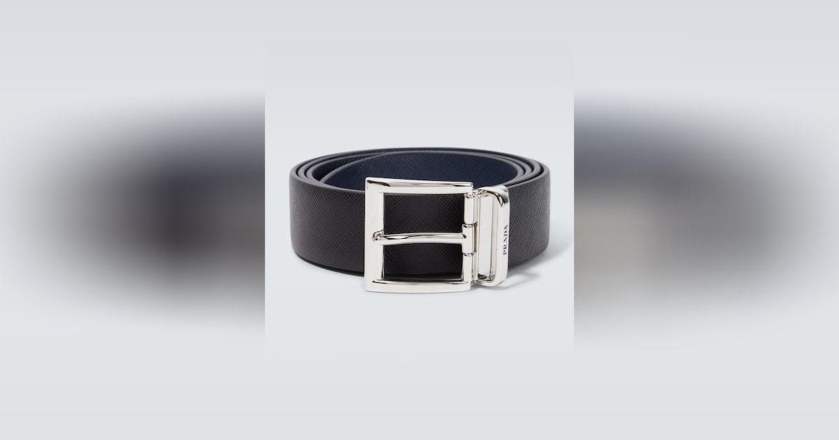 Prada mens online belt