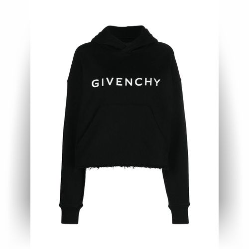 Givenchy Black Crystal Hoodie Givenchy