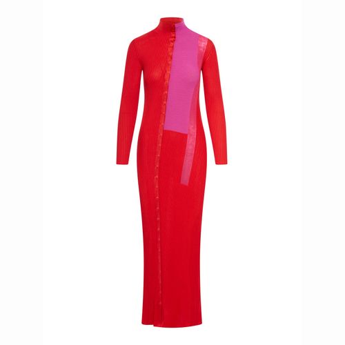 Fendi multicolor fabric dress sale