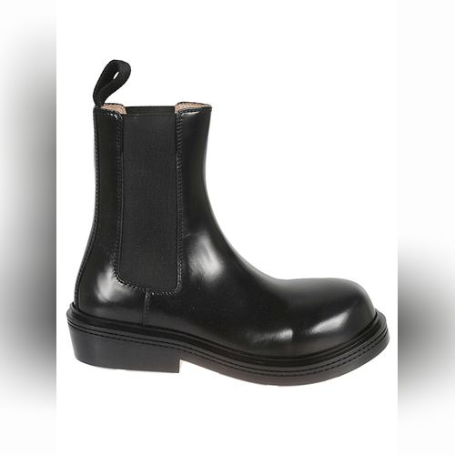 Bottega veneta best sale leather ankle boots