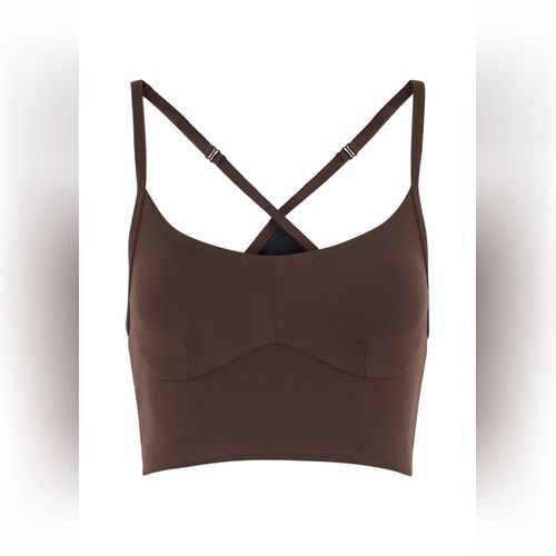 Always Surrey sports bra in brown - Varley