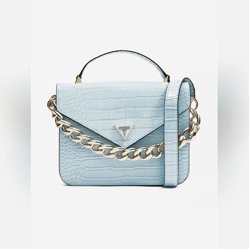 Guess lynda mini chain crossbody online bag