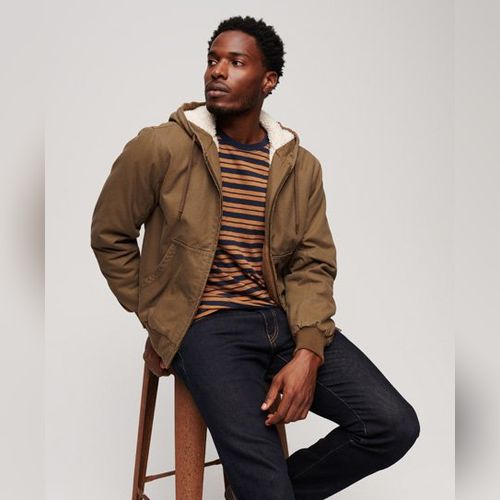 Superdry mens hot sale khaki jacket