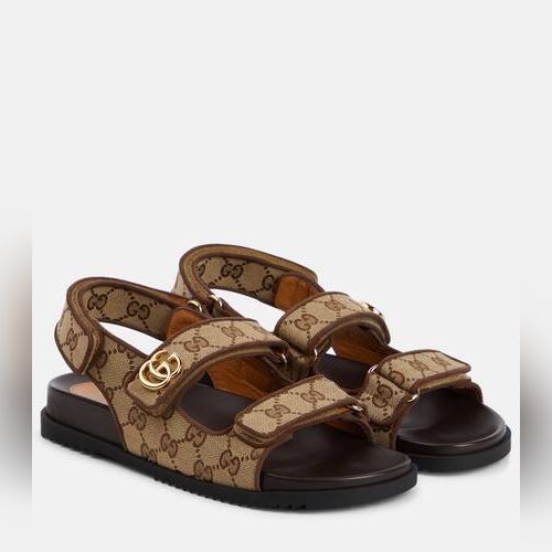 Gucci 2 strap on sale sandals