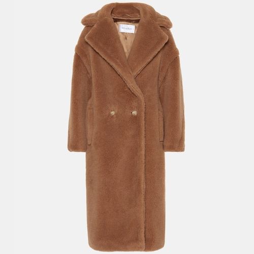【23AW NEW】Max Mara_woman/ Teddy ダブルブレストコート/Brown 23AW NEW】Max Mara_woman/ Teddy ダブルブレストコート/Brown