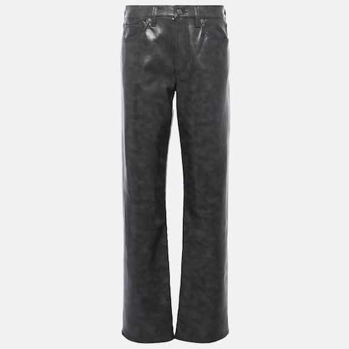 Leather Pants Agolde Modalova